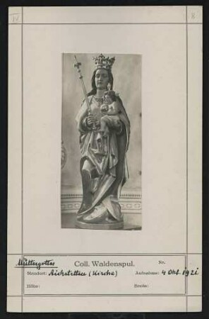 Muttergottes Standort: Aichstetten (Kirche)