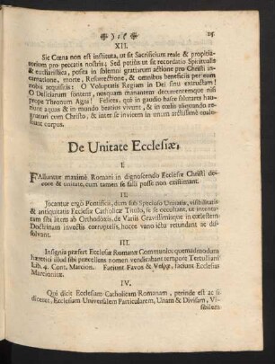 De Unitate Ecclesiae.