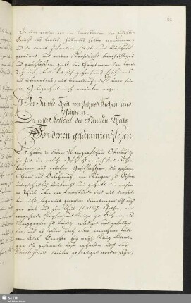 Der Fünfte Theil von Lehns Sachen und Güthern.