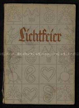 Buch über die Bräuche der deutschen Weihnacht