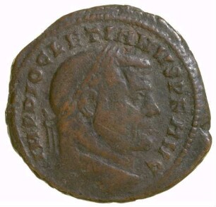 Münze, Follis, 298 - 299