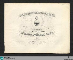 Dem Fräulein Jenny Lind : Walzer für das Pianoforte; op. 21