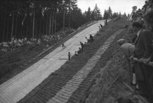 Bischofsgrün: Skispringen [Sommerskispringen an den Ochsenkopfschanzen]