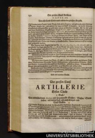 Caput XIX. Von allerhand Ketten und andern dergleichen Kugeln.
