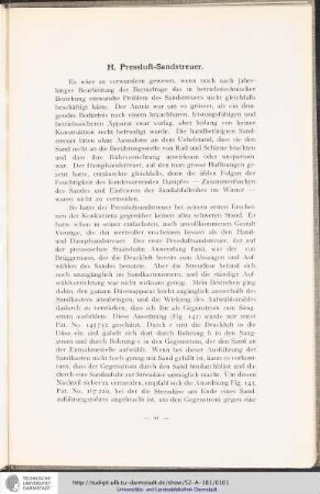H. Pressluft-Sandstreuer