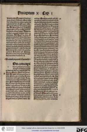 [N]on concupisces rem proximi tui, non domum, non agrum, non servum, non ancillam, non bovem, non asinum, non universa que illius sunt...