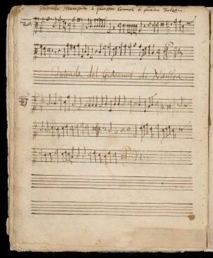 Intrada del Giovanni Nausea