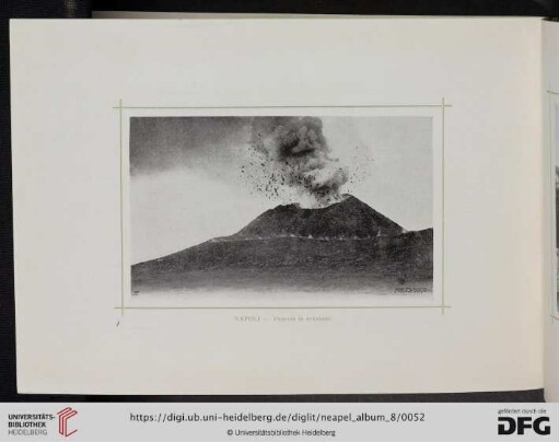 Napoli - Vesuvio en eruzione