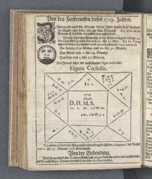 Von den Finsternissen dieses 1709. Jahres.