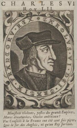 Bildnis von Charles VI.