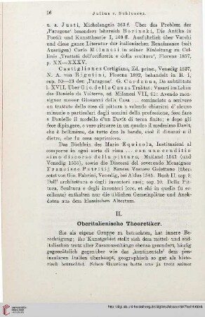 II. Oberitalienische Theoretiker