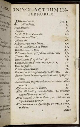 Index Actuum Internorum