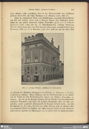 Palazzo Malaguti, Zunfthaus der Seidenhändler