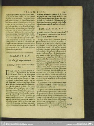 Psalmus LIV