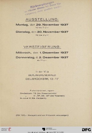 Versteigerung