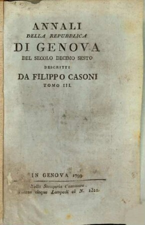 Annali della repubblica di Genova del secolo decimo sesto, 3