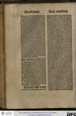 Postquam philosophus in precedenti tractatu determinavit de locis sophisticis, in hoc tertio tractatu determinat de syllogismis sophisticis ostendendo quomodo sumuntur ex locis sophisticis.
