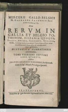 27,4: ... a nundinis Francofurtensibus autumnalibus anni 1649. usq[ue] ad vernales anni 1650. ...