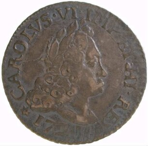 Münze, 20 Soldi, 1724
