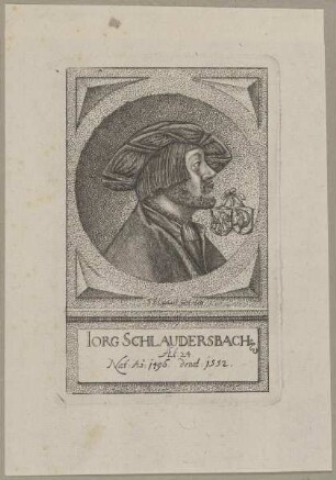 Bildnis des Iorg Schlaudersbach
