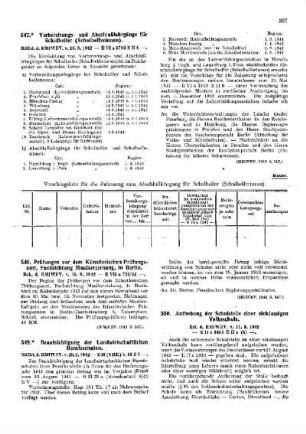 Aufhebung der Schulstelle einer einklassigen Volksschule : [Amtliche Erlasse] ; [Amtlicher Teil]