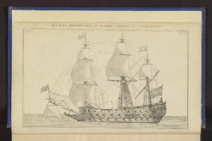 THE ROYAL SOVEREIGN; BUILT IN 1637 (FROM A PAINTING BA VANDERVELDER.) Plate 15. Page 54.