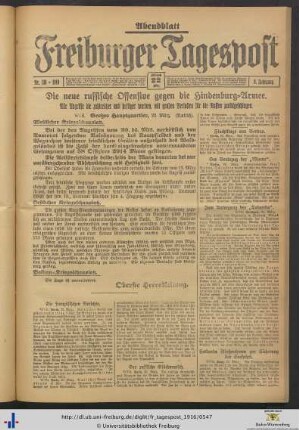 22.03.1916 (Abendblatt)