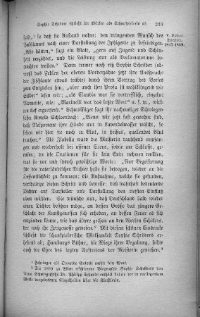 Sophie Schröder schließt ihr Wirten als Schauspielerin ab.
