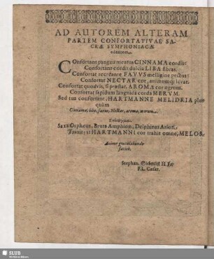 Ad autorem