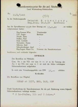 Schwaiger, Heinrich