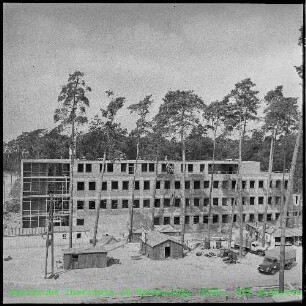 Baustelle des Instituts für Radiochemie (IRCh), von Osten
