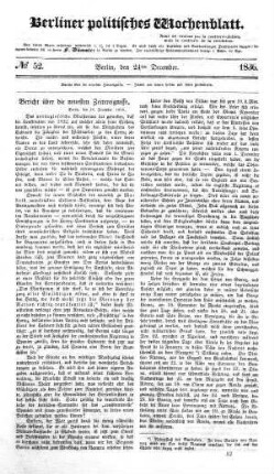 No 52, 24. Dezember 1836