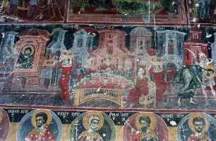 Johanneszyklus. Gastmahl des Herodes