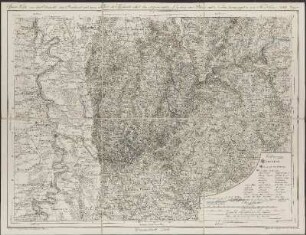 Special Karte von dem Odenwald, dem Bauland und einem Theil des Spessart's