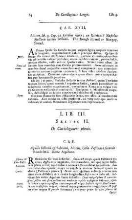 Sectio II. De Cartilagineis planis