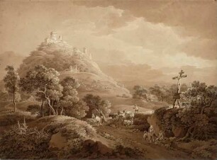 Die Hasenburg in Böhmen