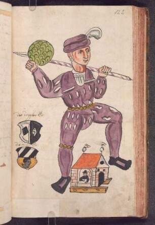 Schembartläufer 1412, mit Hölle