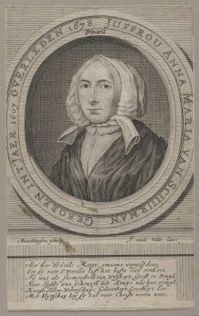 Bildnis der Anna Maria van Schurman
