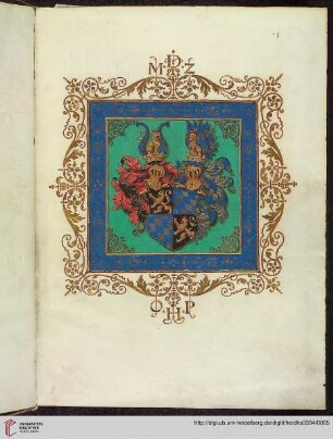 Wappen und Devise Ottheinrich