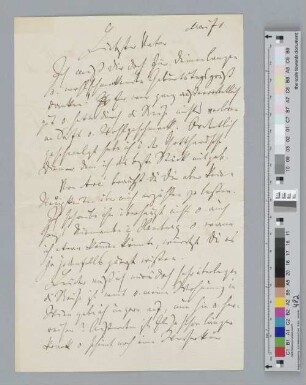Brief an Johann Jacob Brahms