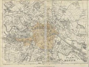 Karte: Plan von Berlin