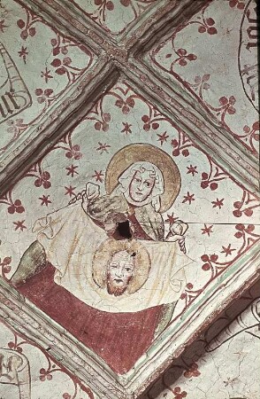 Die heilige Veronika, Verkündigung und Geburt Christi sowie verschiedene Propheten
