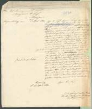Brief von Regensburgische Botanische Gesellschaft an Maximilian (II., Bayern, König)