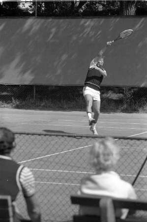 Bundesliga-Tennismatch zwischen dem Tennisclub TC Rüppurr und dem Tennisclub TC Konstanz