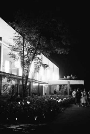 Bad Krozingen: Kurhaus bei Festbeleuchtung