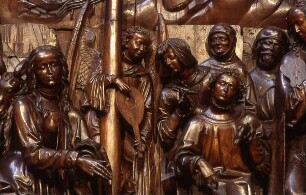 Bamberg - Kunstwerk im Dom : Aufgenommen im Dom von Bamberg, ca. 2001
