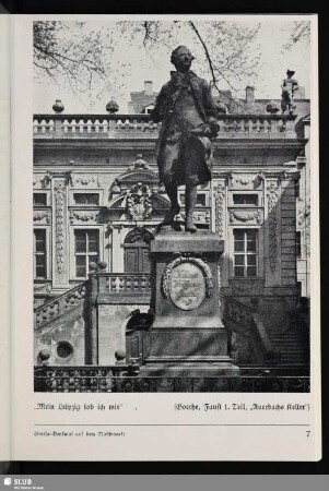 Goethe-Denkmal auf dem Naschmarkt