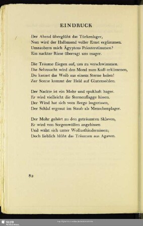 Eindruck