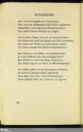 Eindruck