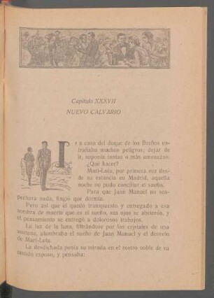 Capítulo XXXVII - Nuevo calvario